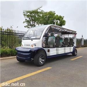  电动观光车校园接送车